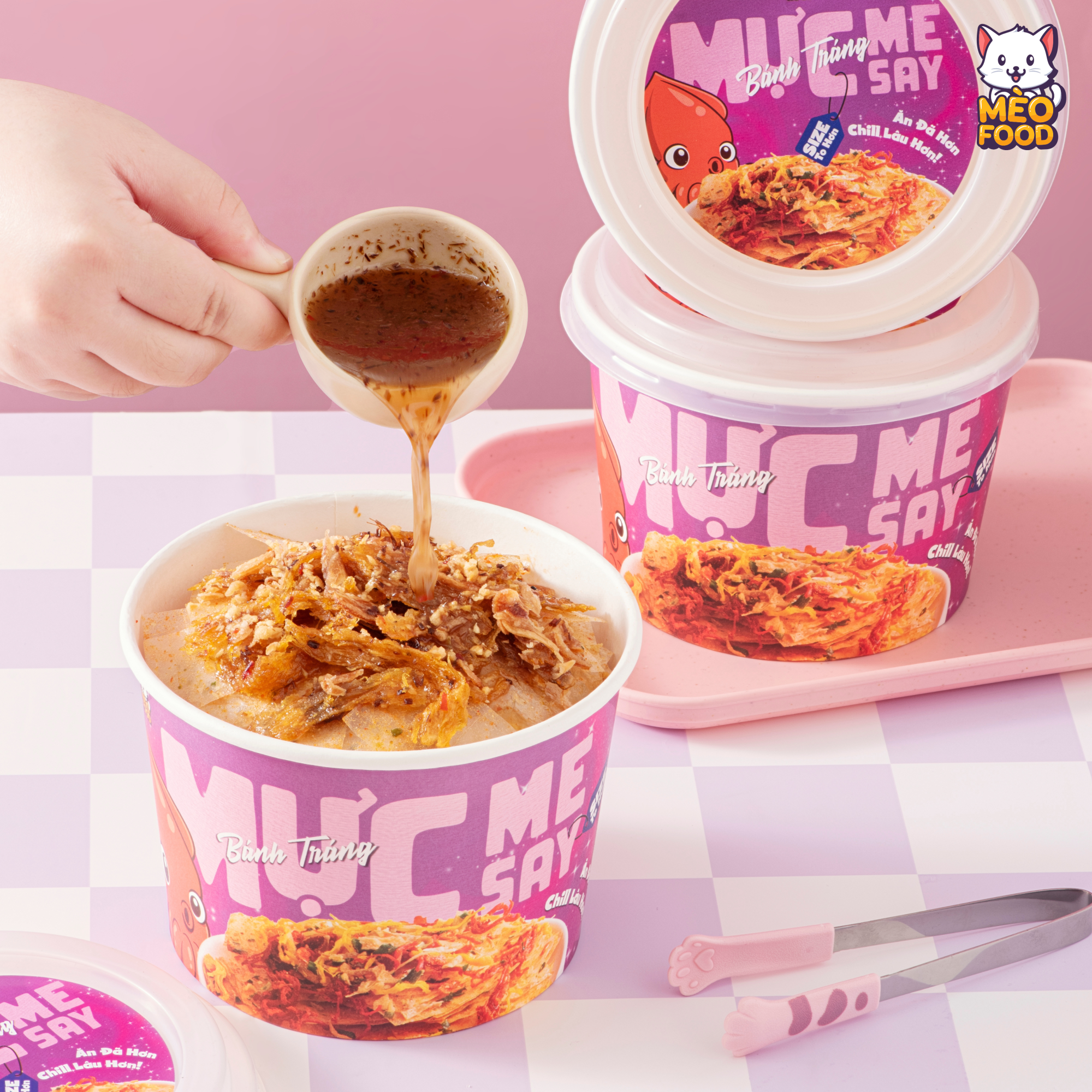 Bánh tráng Mực Me Say